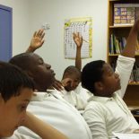 Students at Democracy Prep charter school in Harlem (Photo by Sarah Garland)