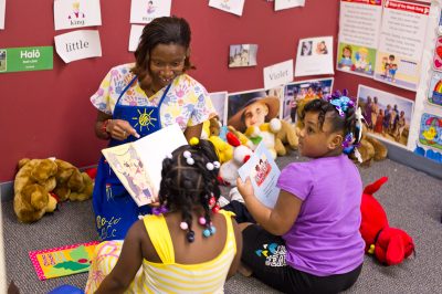Children at a child care center in Mississippi. (Photo by Kim Palmer)