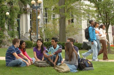 Students at Syracuse University.