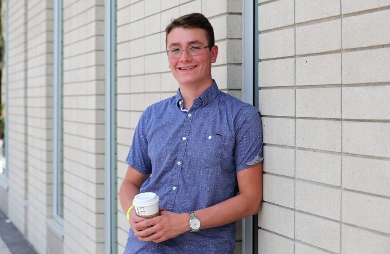 Ryan Sommer wants to be an entrepreneur and thinks studying the humanities along with business will make it easier for him to figure things out for himself than it is for students in conventional business programs.