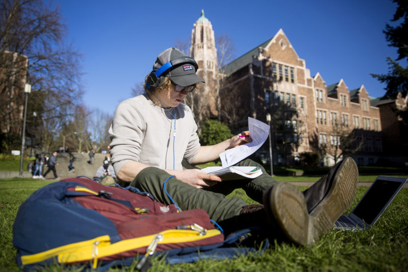 Michael Troksa, a mechanical engineering major at the University of Washington, thinks students are on their own when it comes to graduating on time. “When it comes down to it, it’s about keeping yourself on track,” he says.