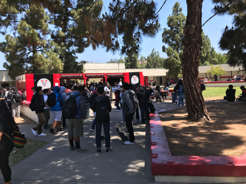 Vista’s large freshman class was broken down into “houses” as part of the transformation, creating closer relationships and more interdisciplinary learning.